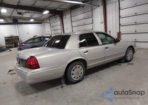 2008 Mercury Grand Marquis Gs from USA, damaged, VIN 2MEFM74V18X620882